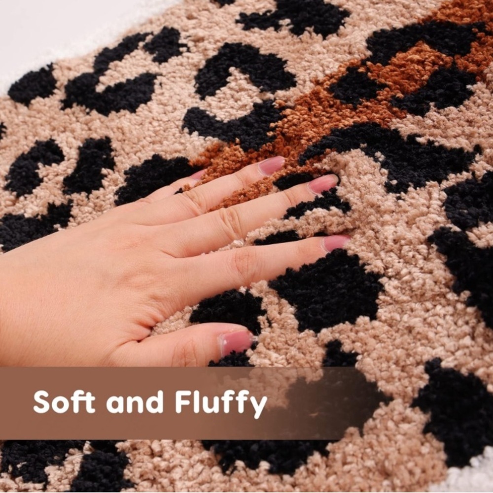 Leopard Non Slip Mat Rug - Picture 6 of 16